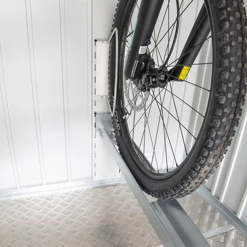Cykelhängare Biohort MiniGarage L Silver/Metallic