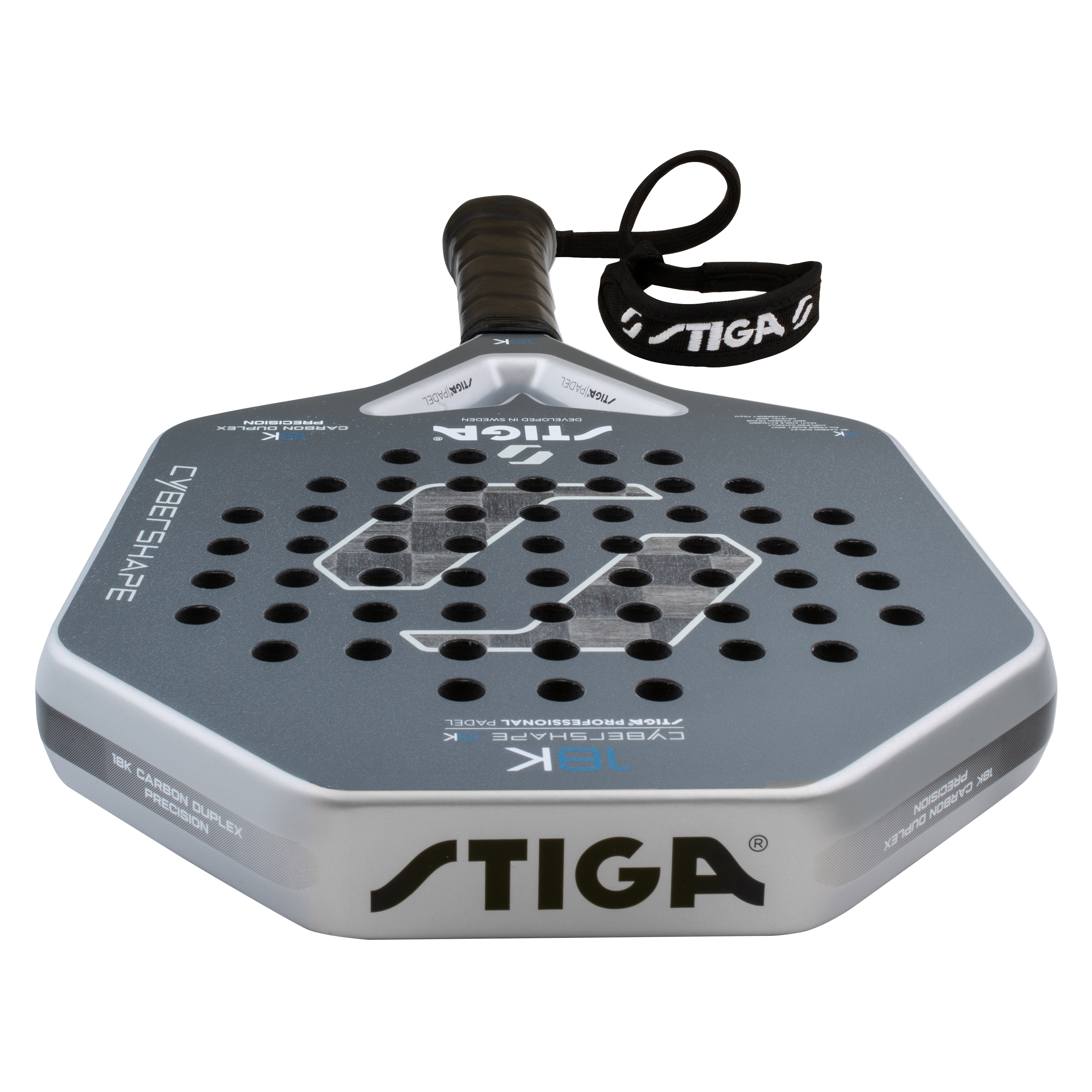 Padelracket STIGA Sports 18K 2 Cybershape