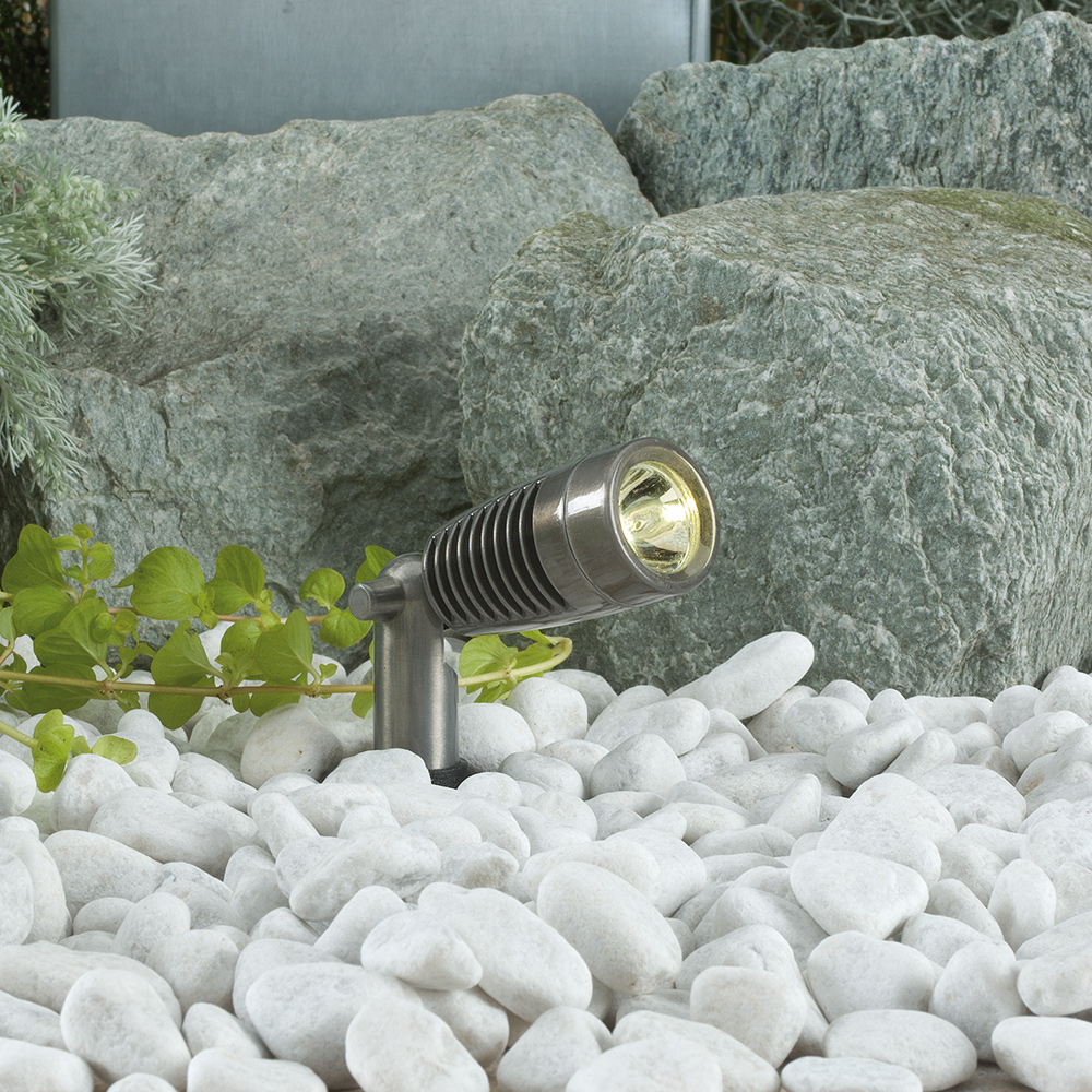Markbelysning Gardenlights Minus Spotlight LED Varmvit