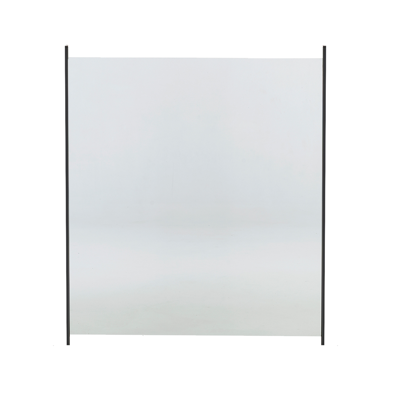 Glass fence for aluminium posts H:100 x W:90 cm, clear glass 900 mm