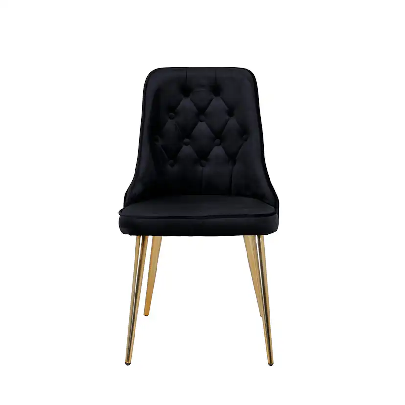 Matstol Venture Home Velvet Deluxe Matt Mässing Ben