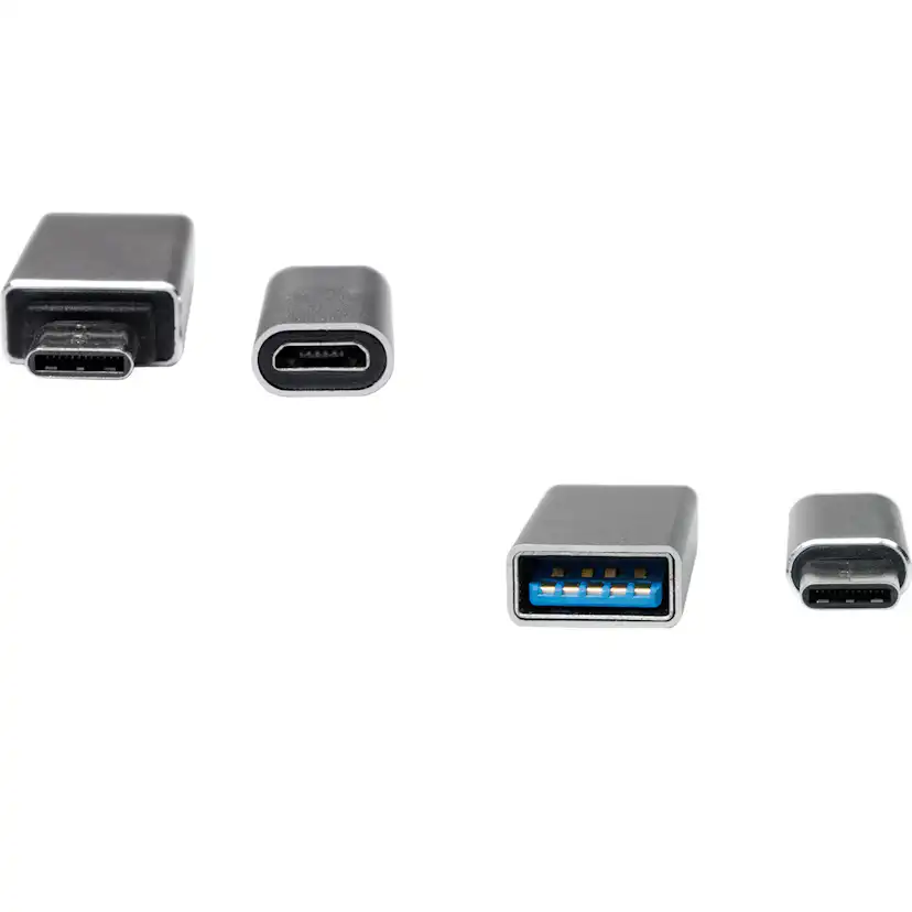 USB-C till USB + USB-C MicroUSB LogiLink