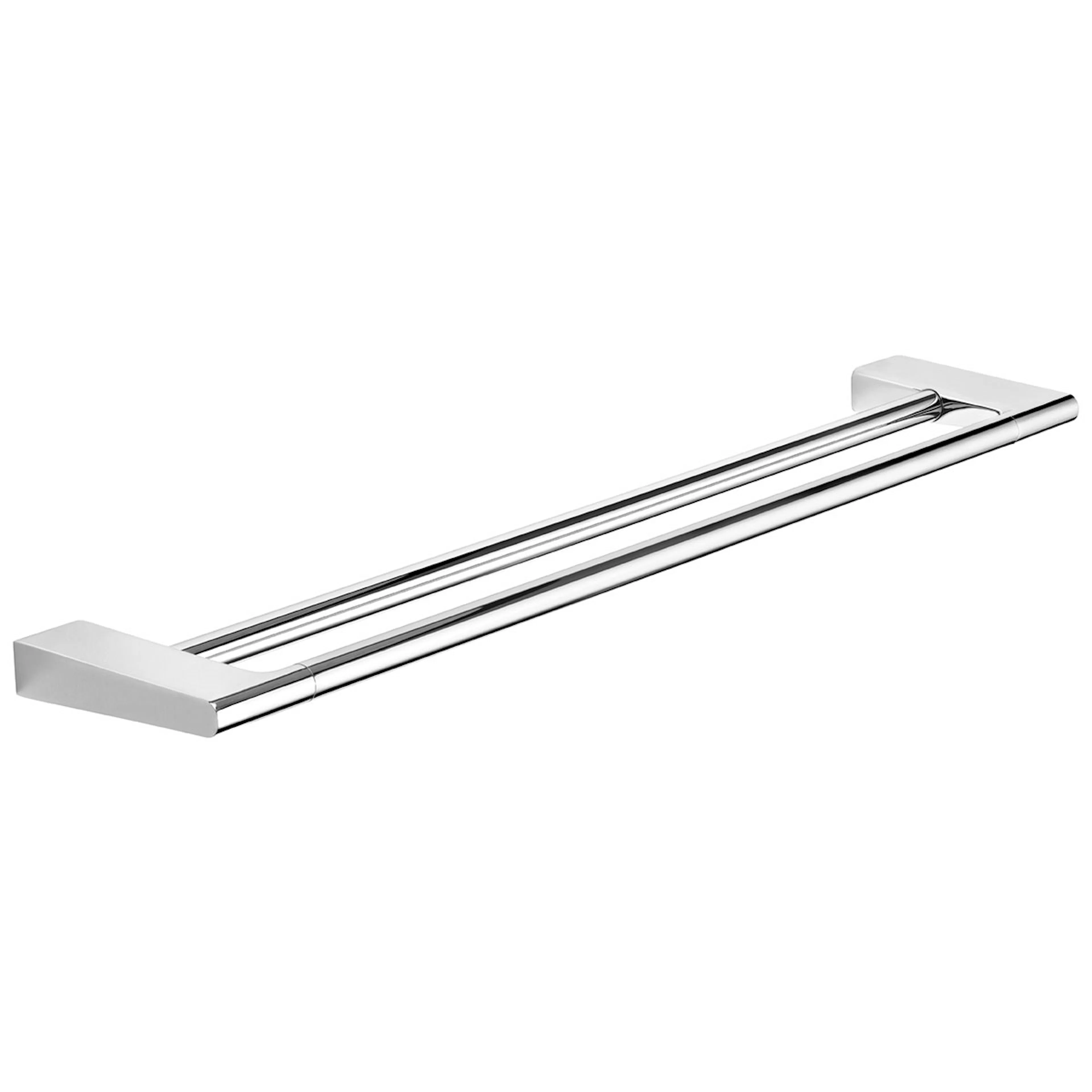Handduksstång 610 mm krom dubbel Krom
