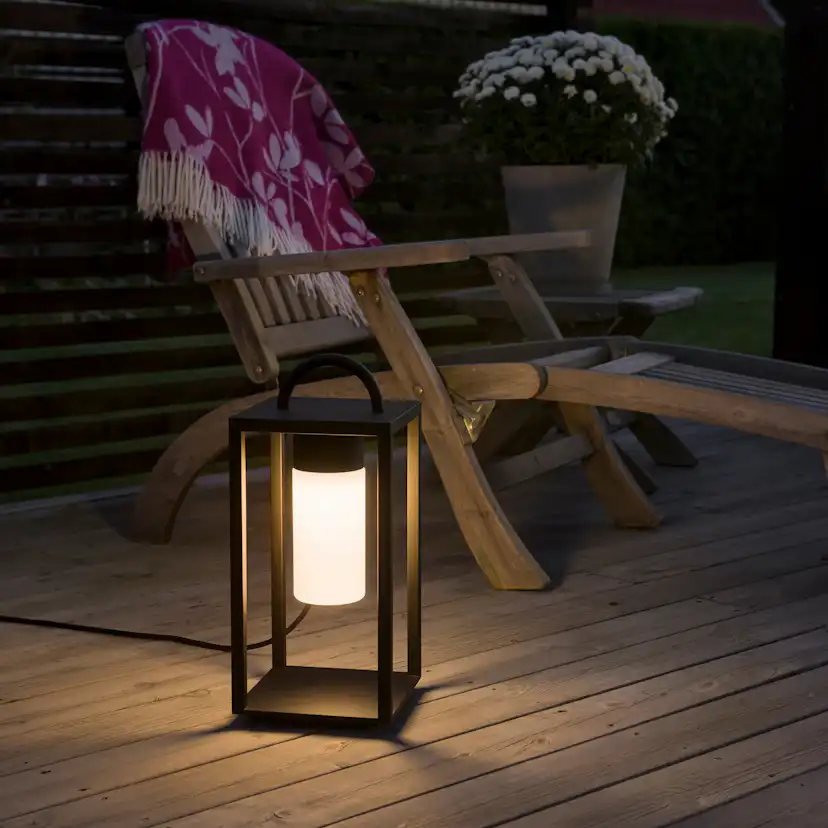 Golvlykta Gnosjö Konstsmide Bologna Med LED 7W