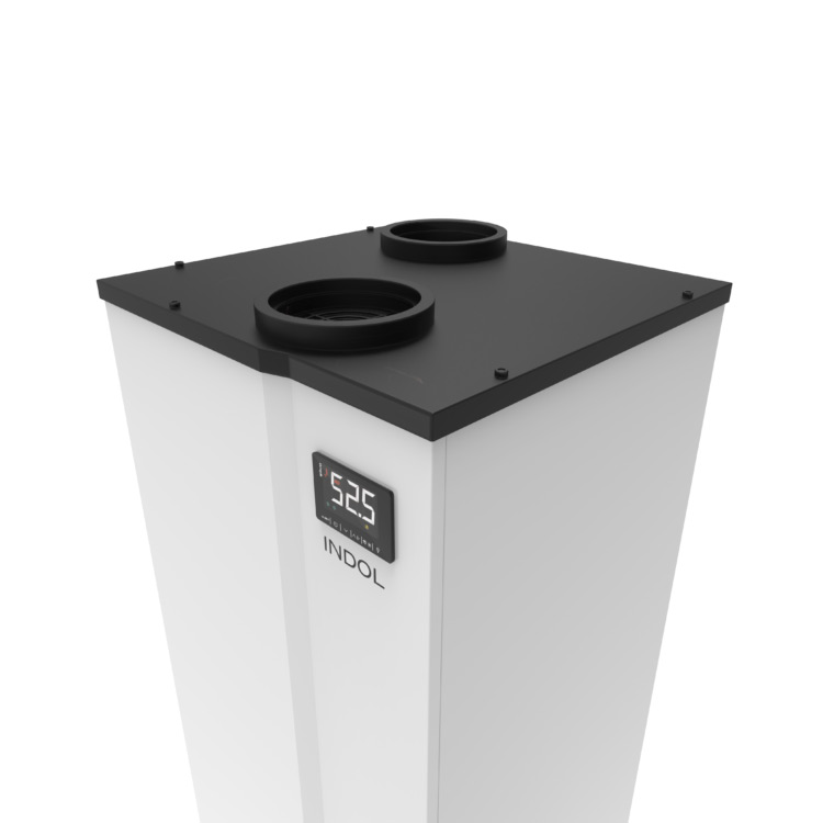 Värmepumpsberedare Indol EcoHeat 200FW4R2 Wifi-Ansluten 200L