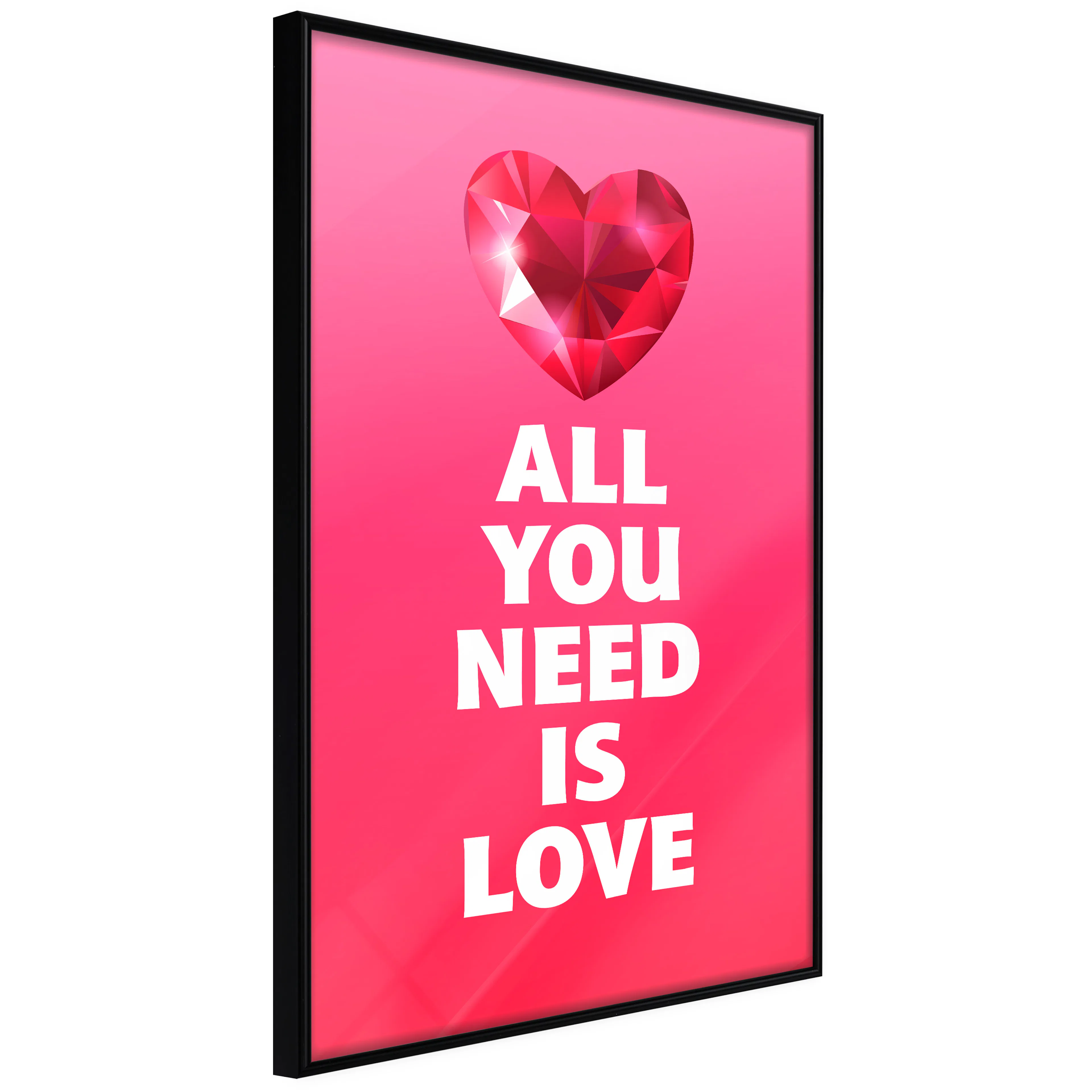 Affisch - Dreamlike Heart [Poster] 40x60 Svart ram, 40x60 cm