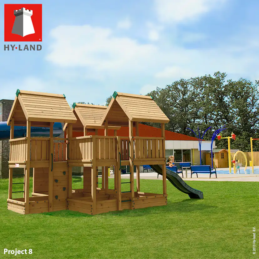 Klätterställning Hy-Land Projekt 8