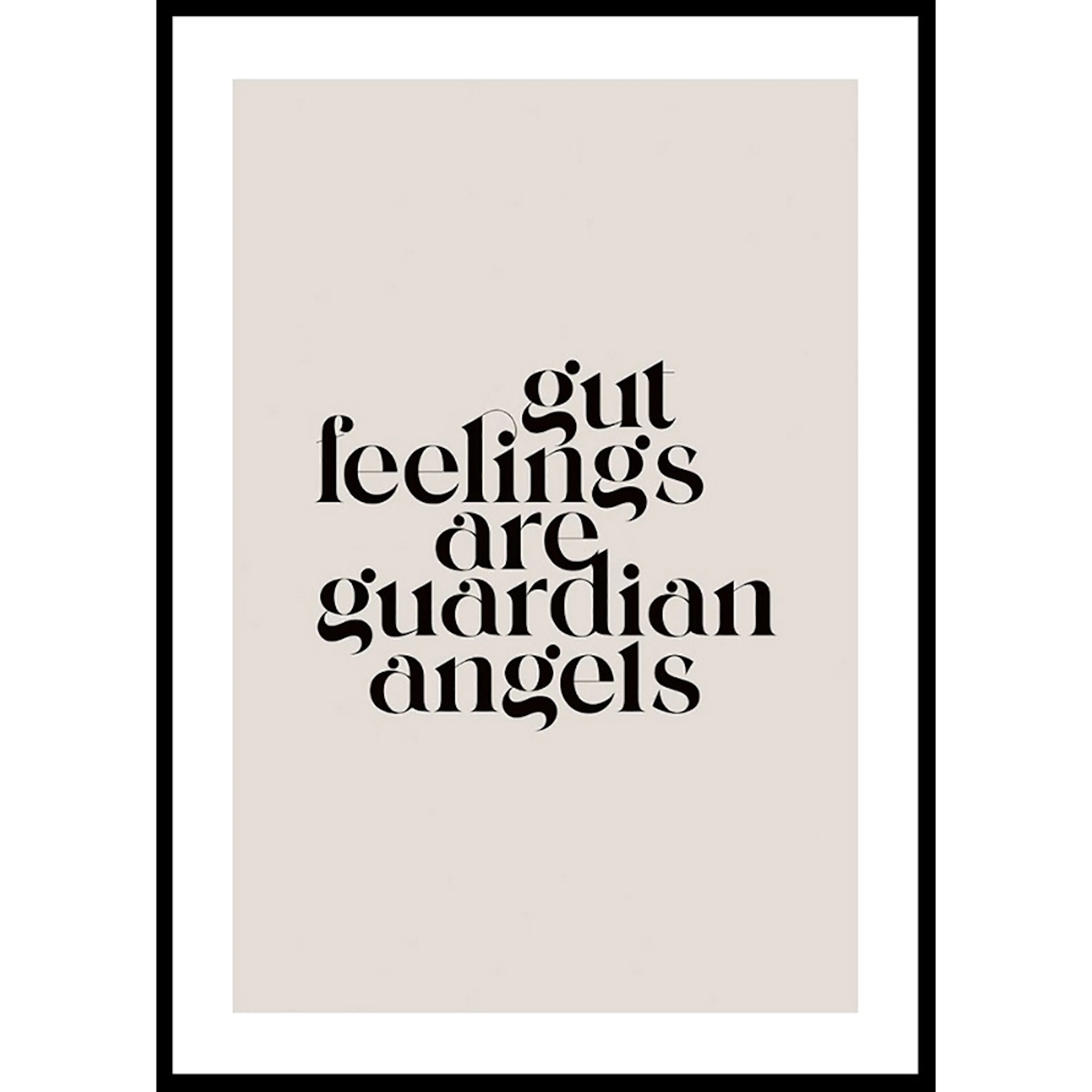 Poster Gallerix Gut Feelings