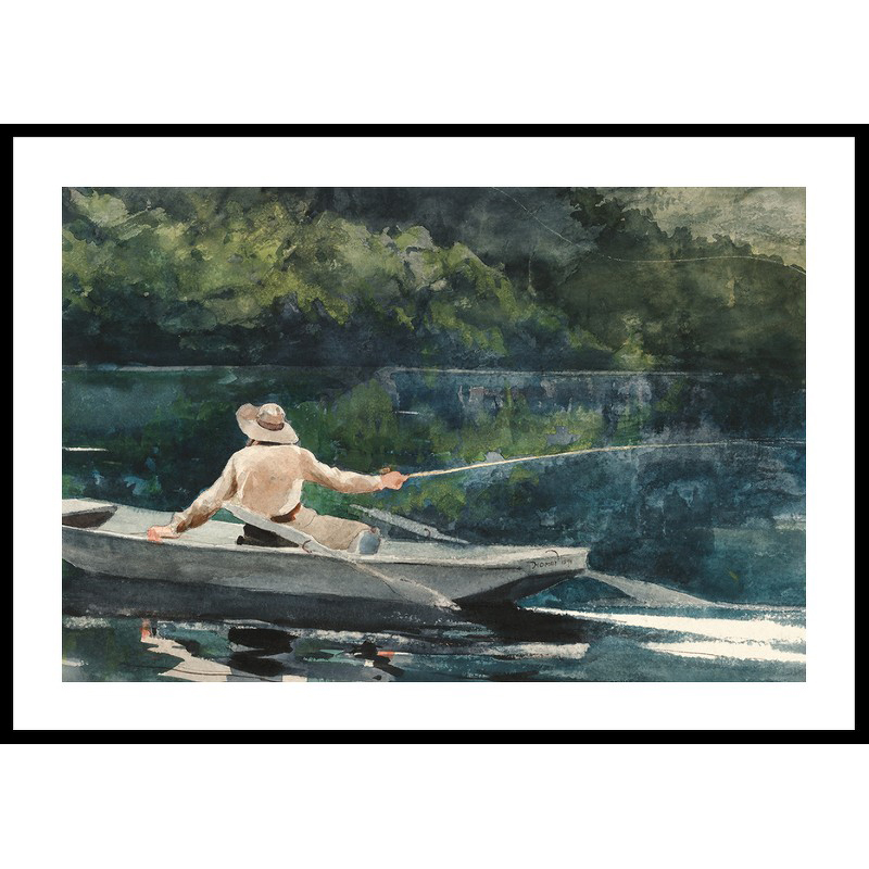 Casting Number Two By Winslow Homer 70x100 70x100 cm