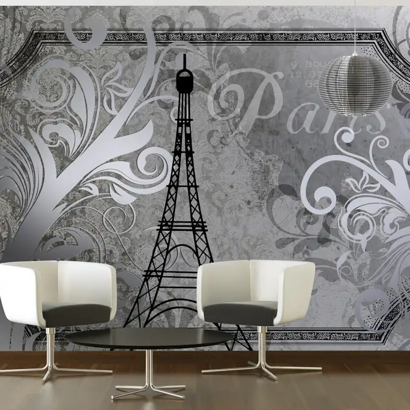 Fototapet Arkiio Vintage Paris Silver