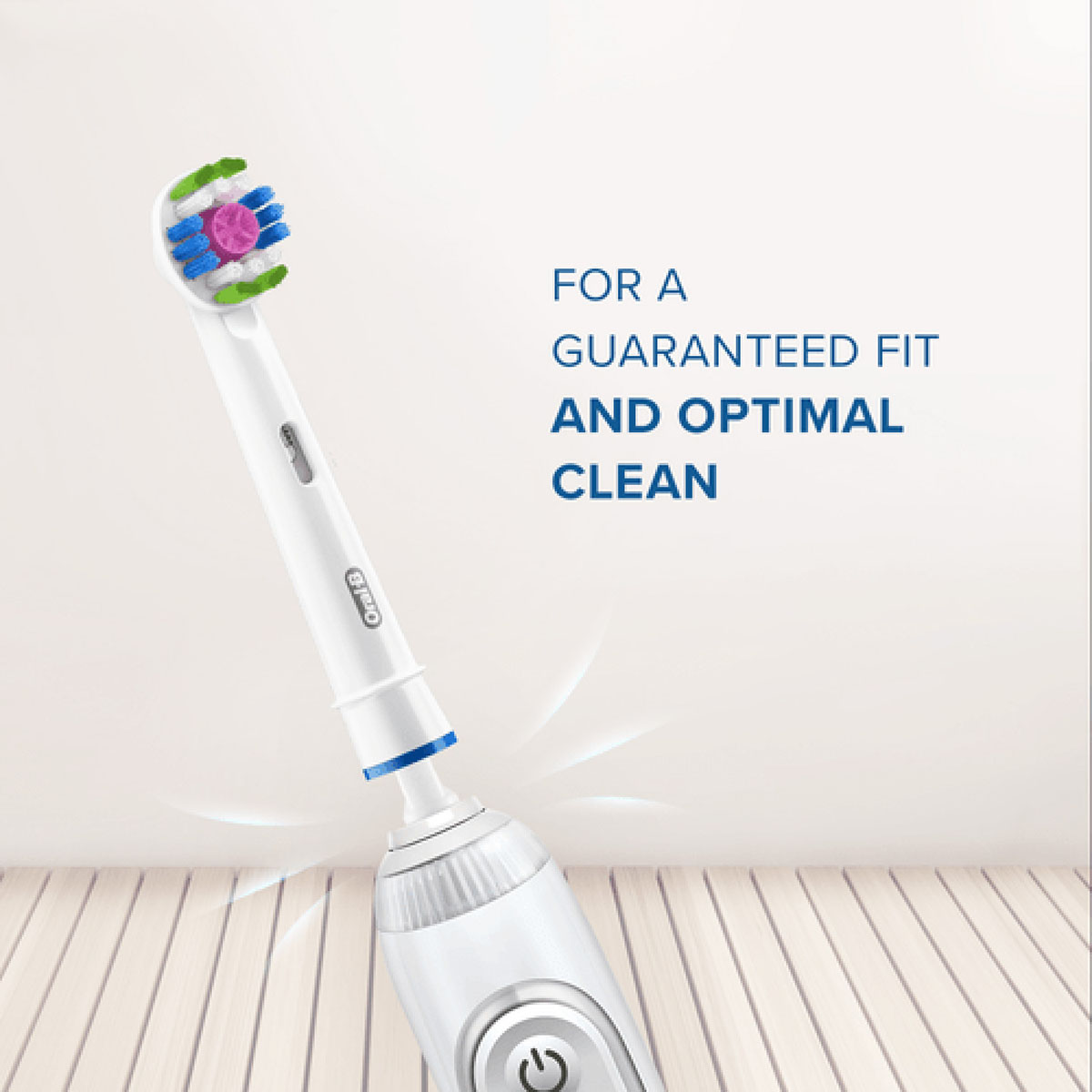 Borsthuvud Oral-B 3D White 4 st