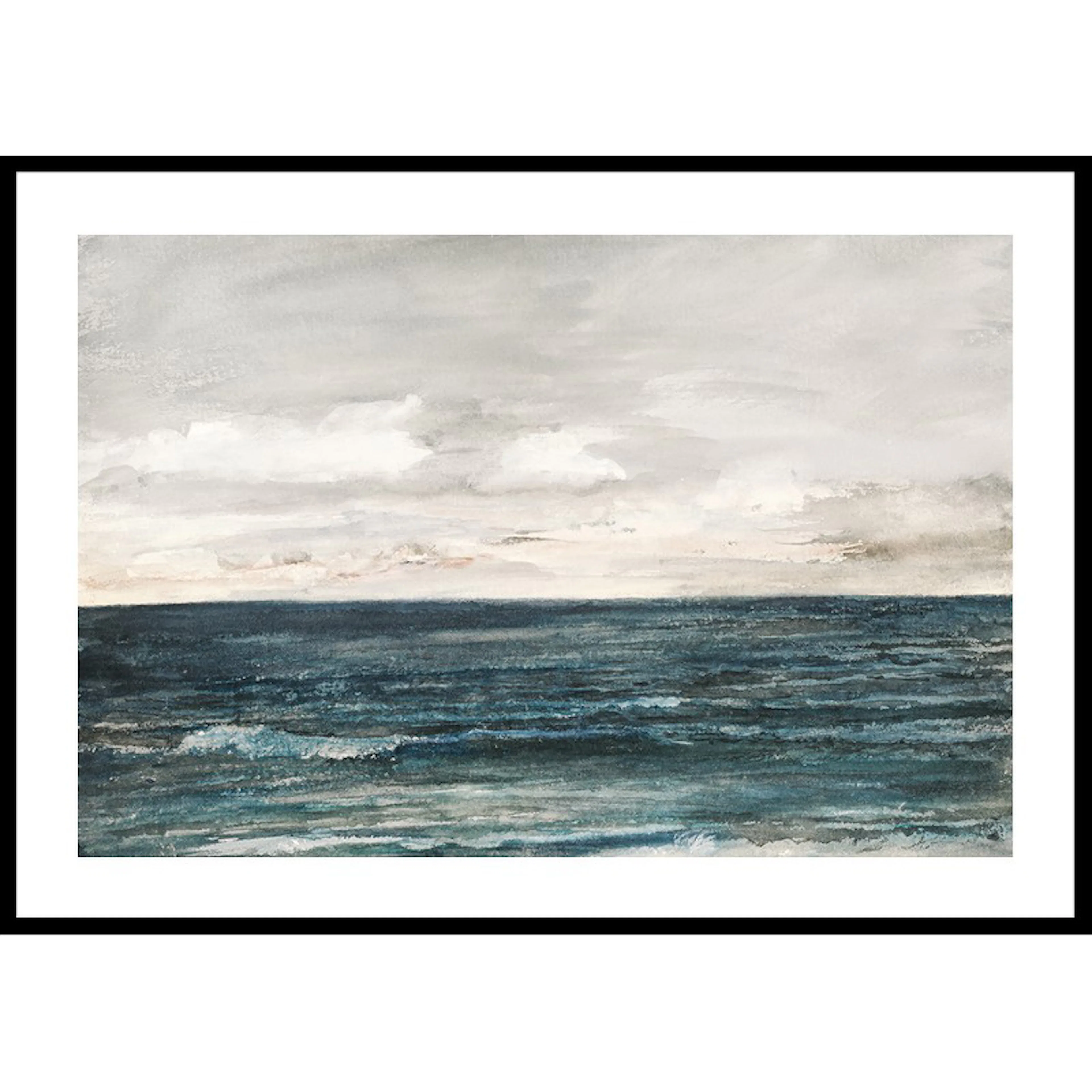 Poster Gallerix Lesson Study On Jersey Coast By John La Farge