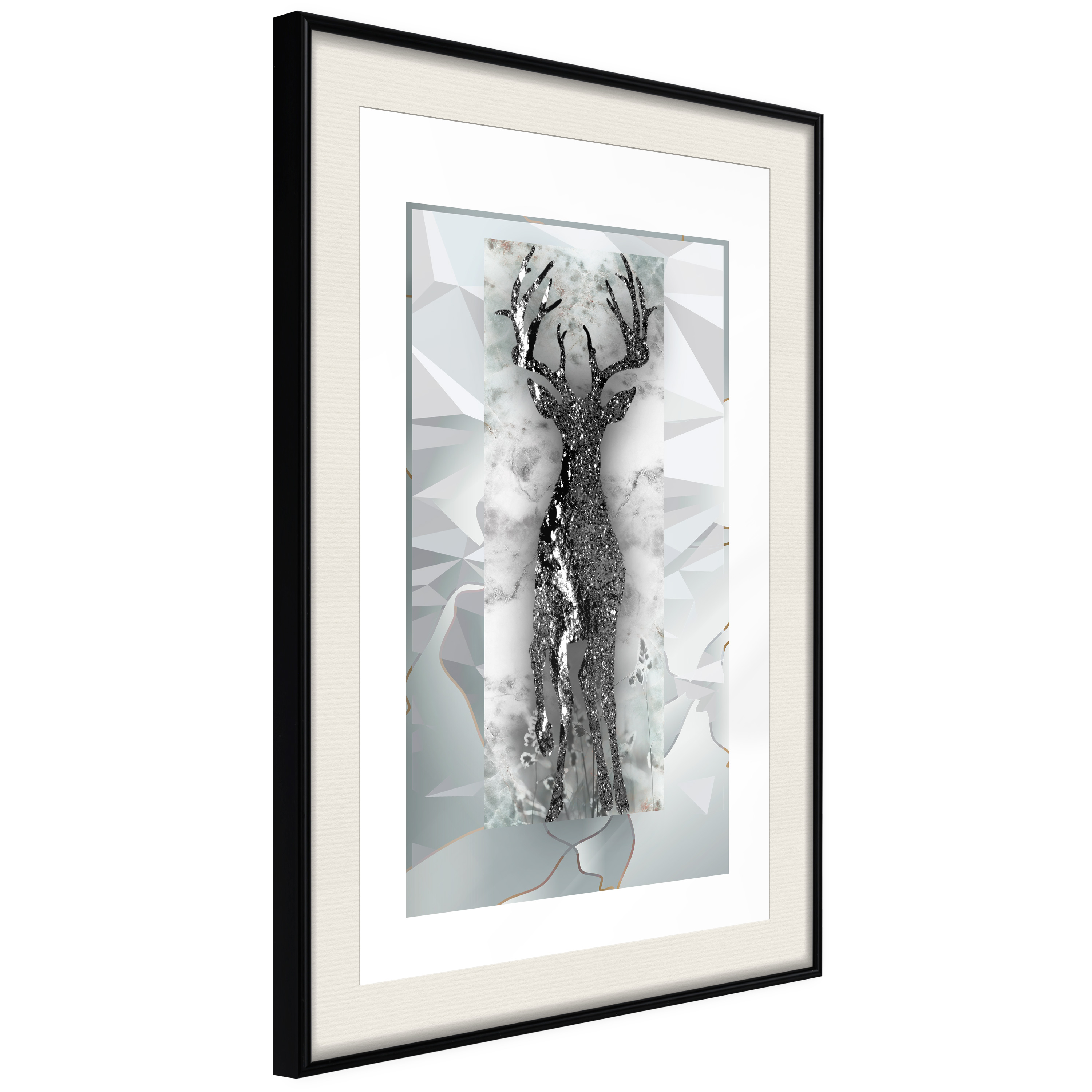 Poster Artgeist Affisch Silver Deer