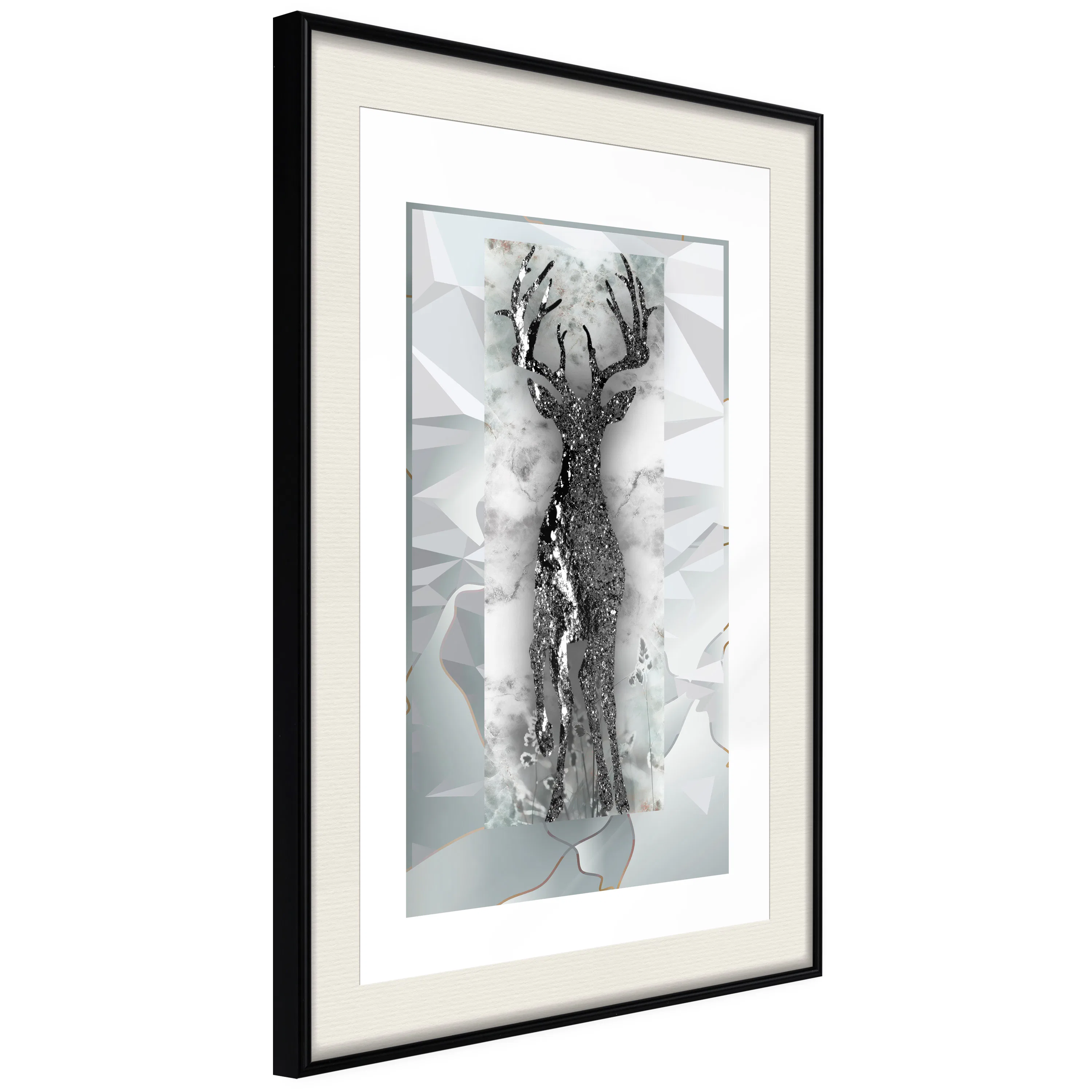 Poster Artgeist Affisch Silver Deer