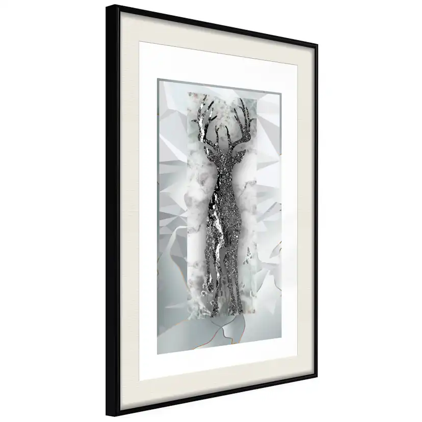 Poster Artgeist Affisch Silver Deer