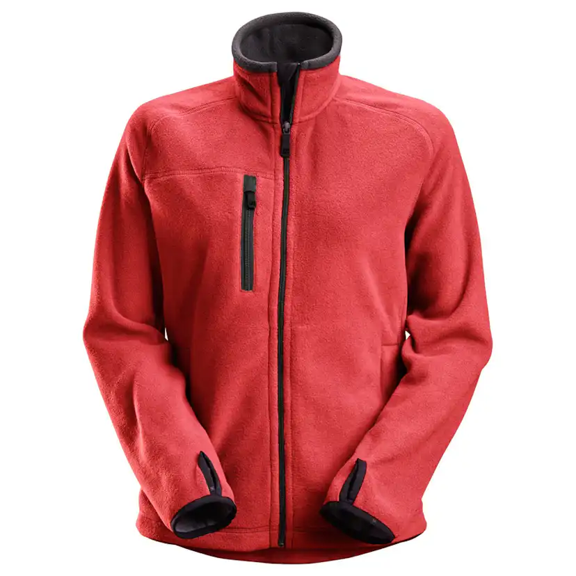 Jacka Fleece PT Dam AW Storlek: L , Färg: Chili red\Black