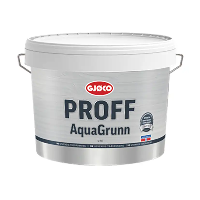 Grundfärg Gjøco Aquagrund Proff Vit