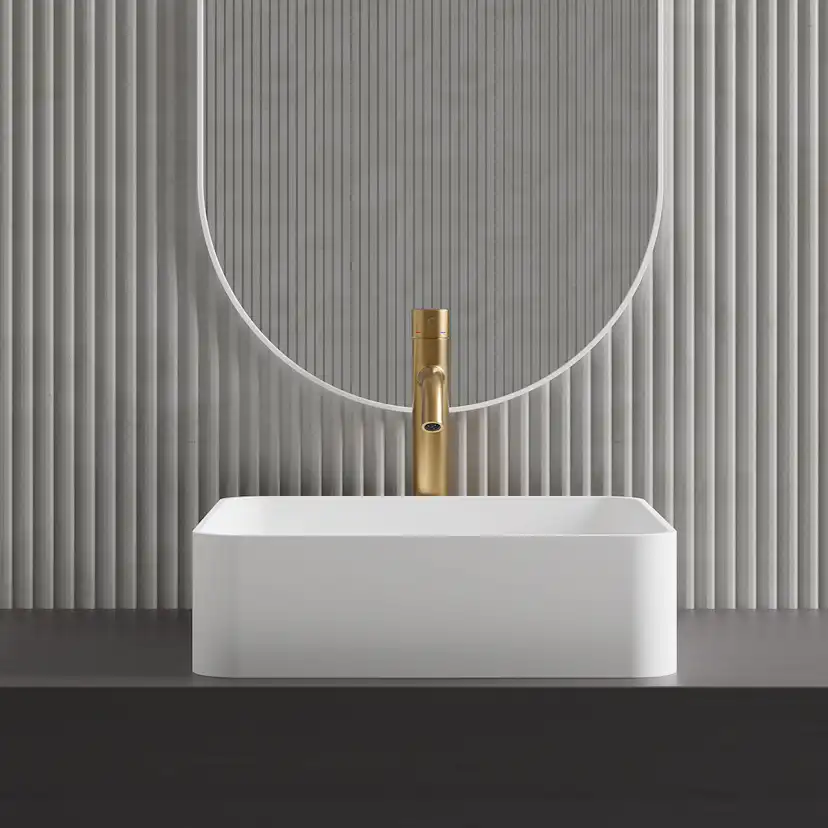 Tvättställsblandare Scandtap Steel Voyage High