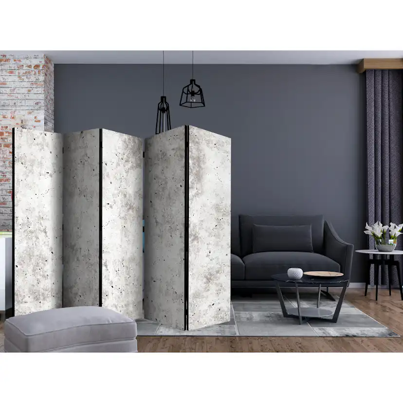 Rumsavdelare Arkiio Urban Style Concrete II 225x172 cm