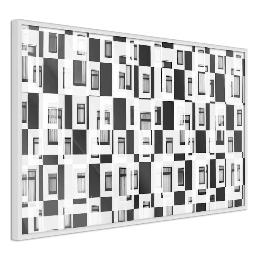 Poster Artgeist Affisch Abstract Windows