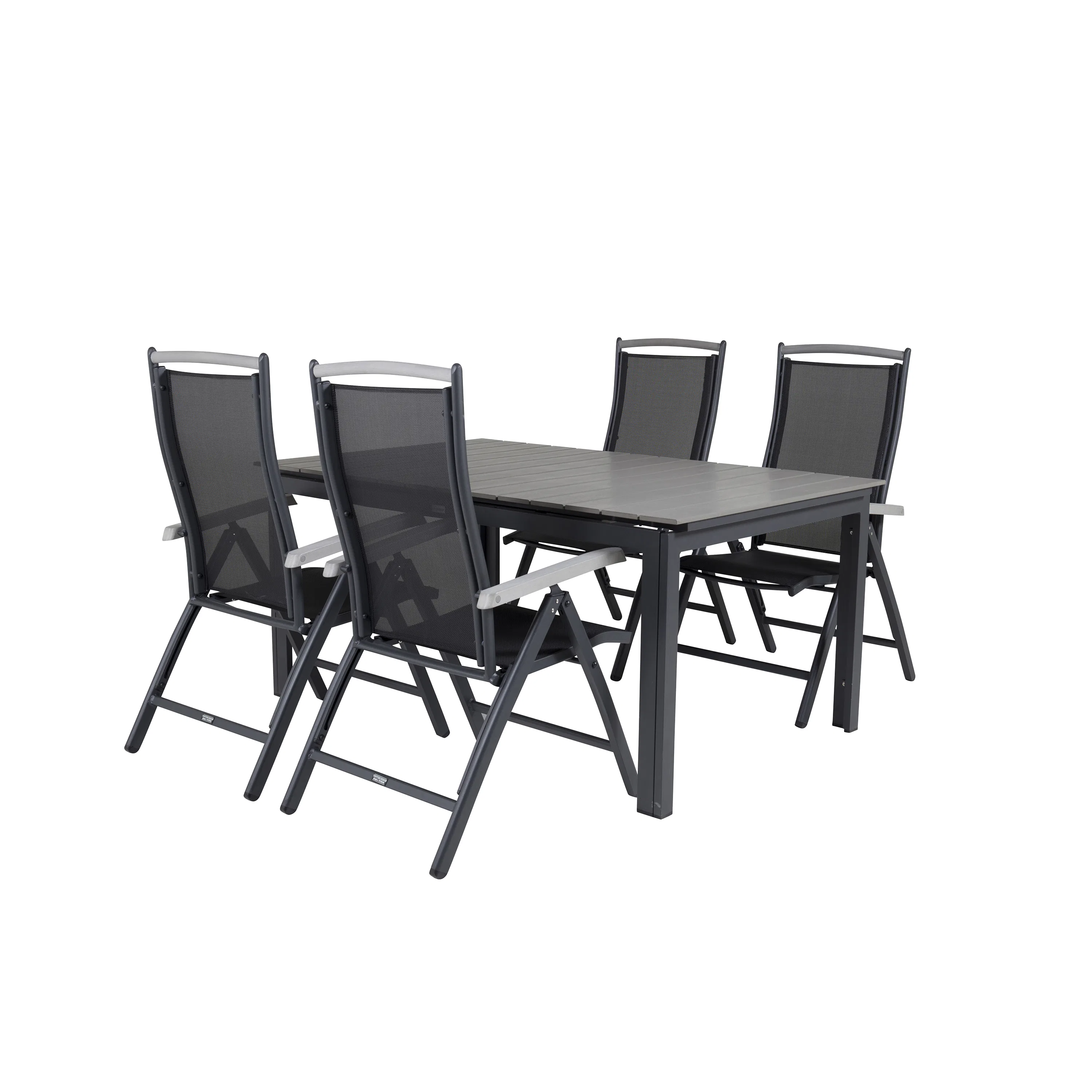 Matgrupp Venture Home Lova 160/240 med 4 Aleyna Stolar