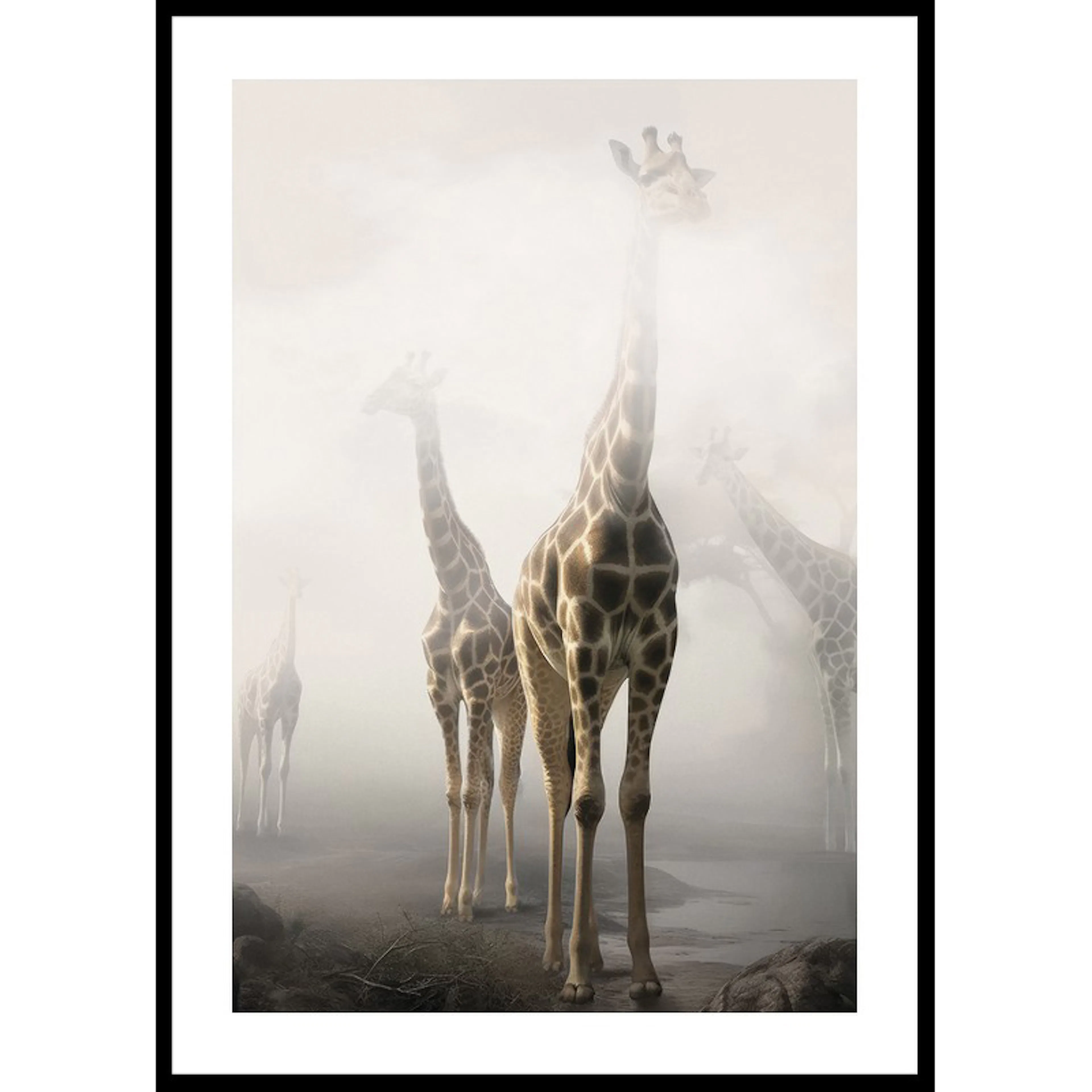Giraffes Sky High 70x100 70x100 cm