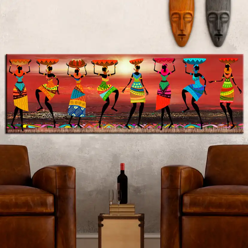 Tavla Arkiio African Women Dancing