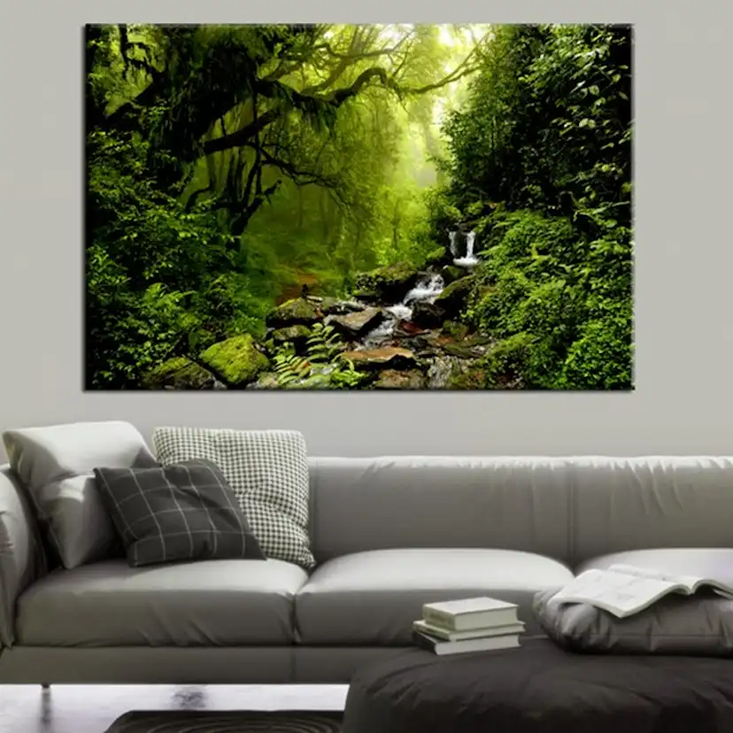 Tavla Arkiio Waterfall In The Forest