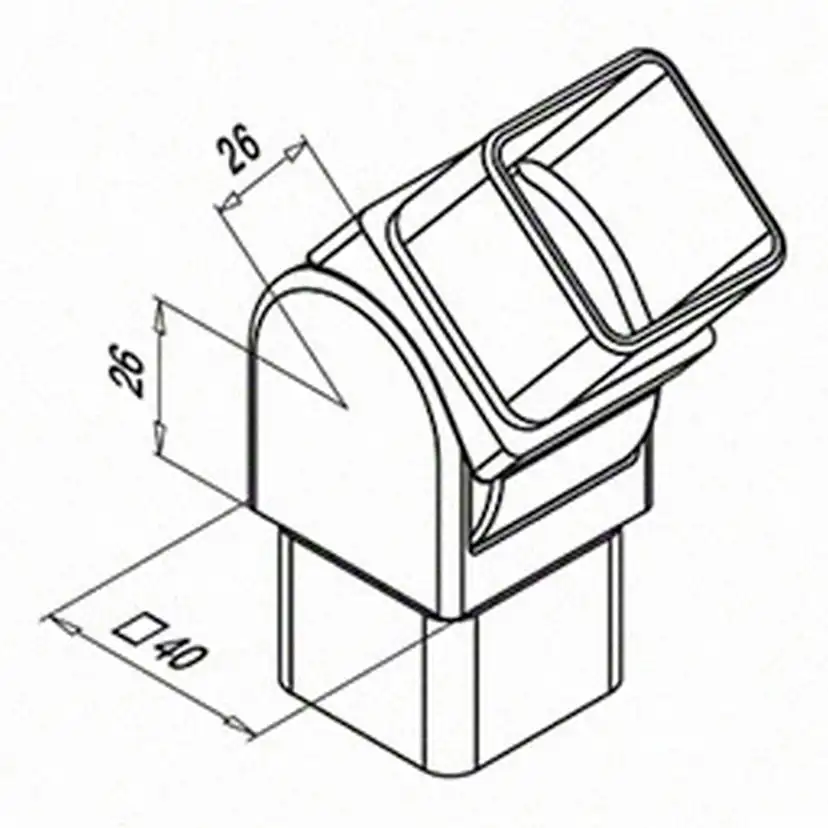 Knä/veck Herrljunga Ledstångsfabrik Utomhus