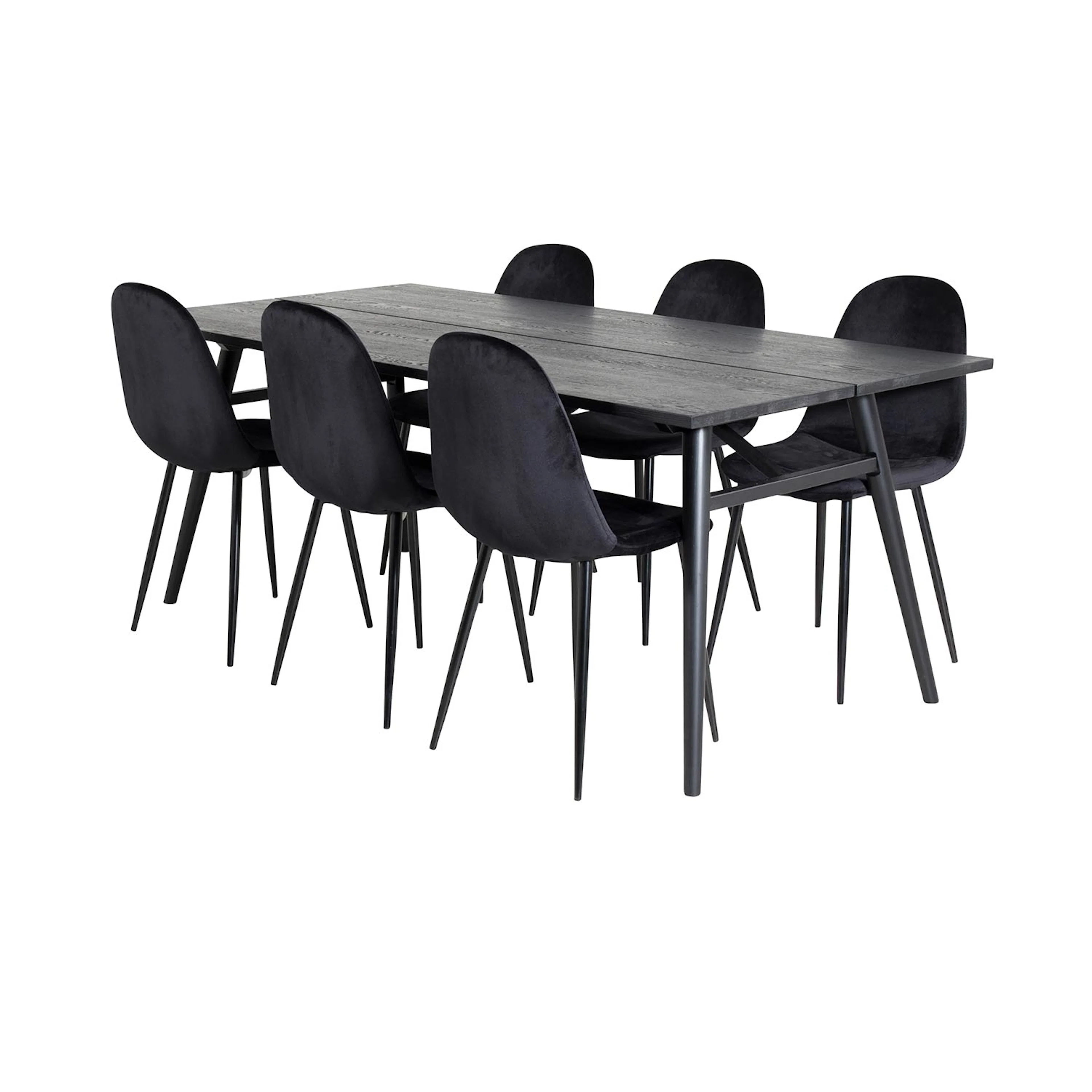 Matgrupp Venture Home Salt med 6 Pobbie Stolar