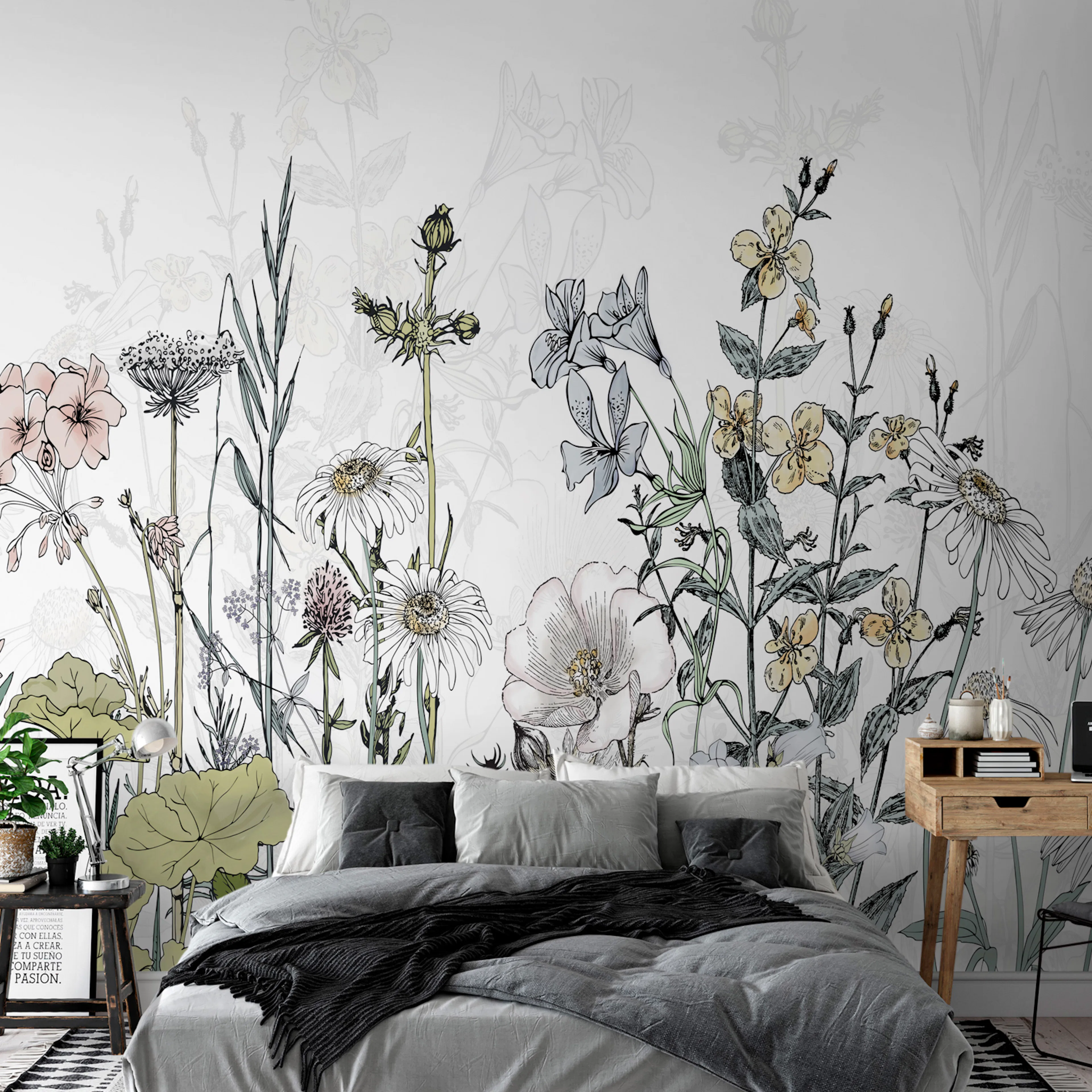 Fototapet - Meadow Of Memories 450x315 450x315 cm