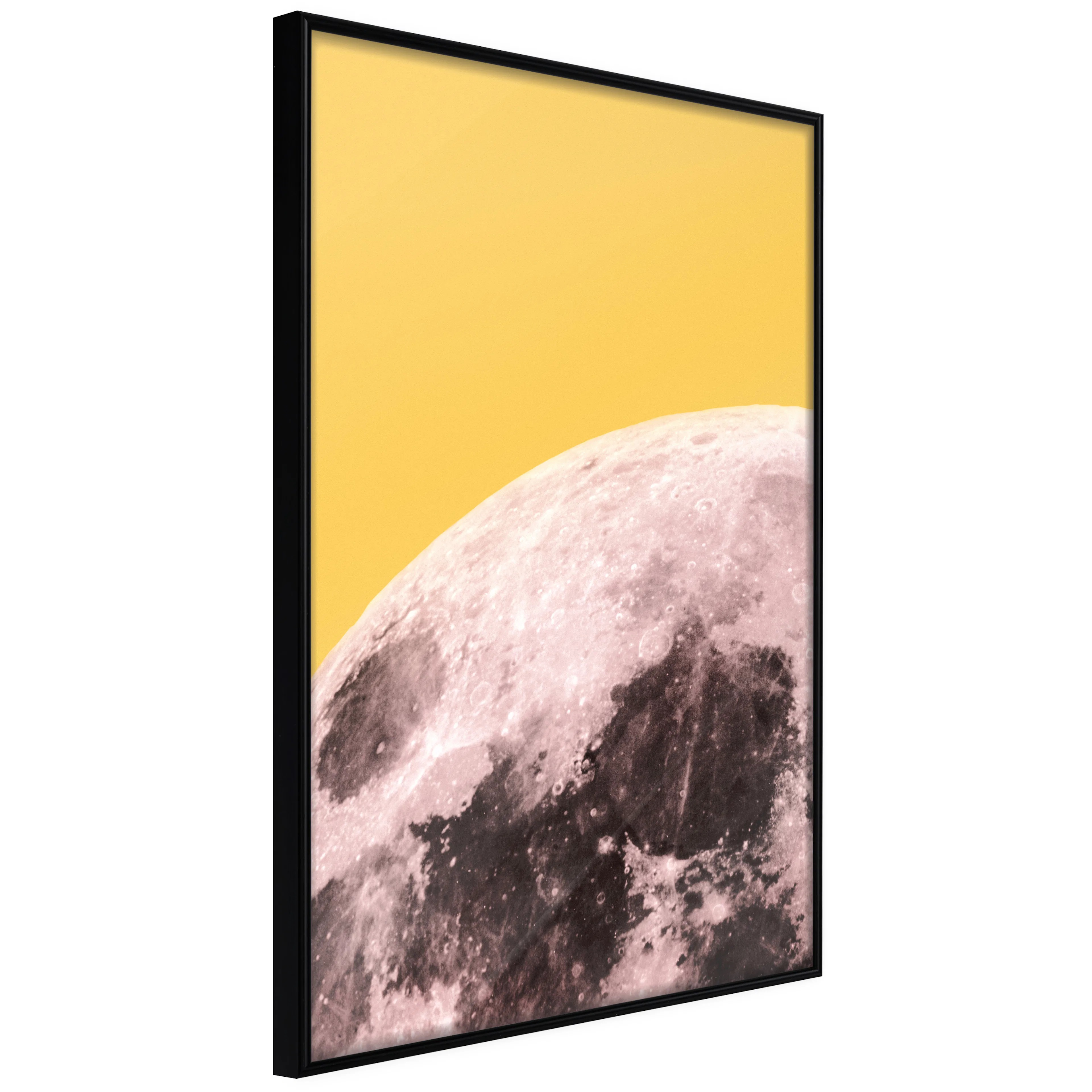 Affisch - Sunny Moon [Poster] 40x60 Svart ram, 40x60 cm