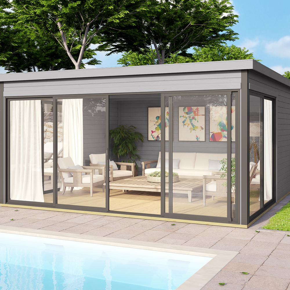 Fristående Uterum Landskap Stråla 17,5 kvm