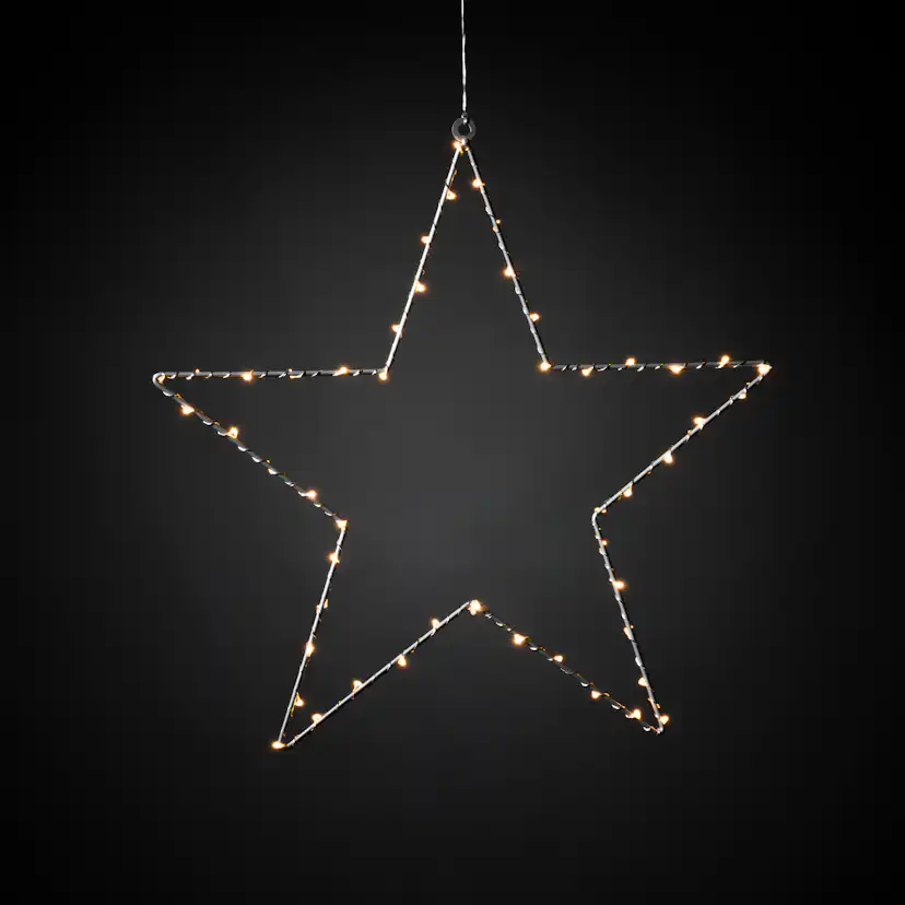 Adventsstjärna Gnosjö Konstsmide 50L LED Metall