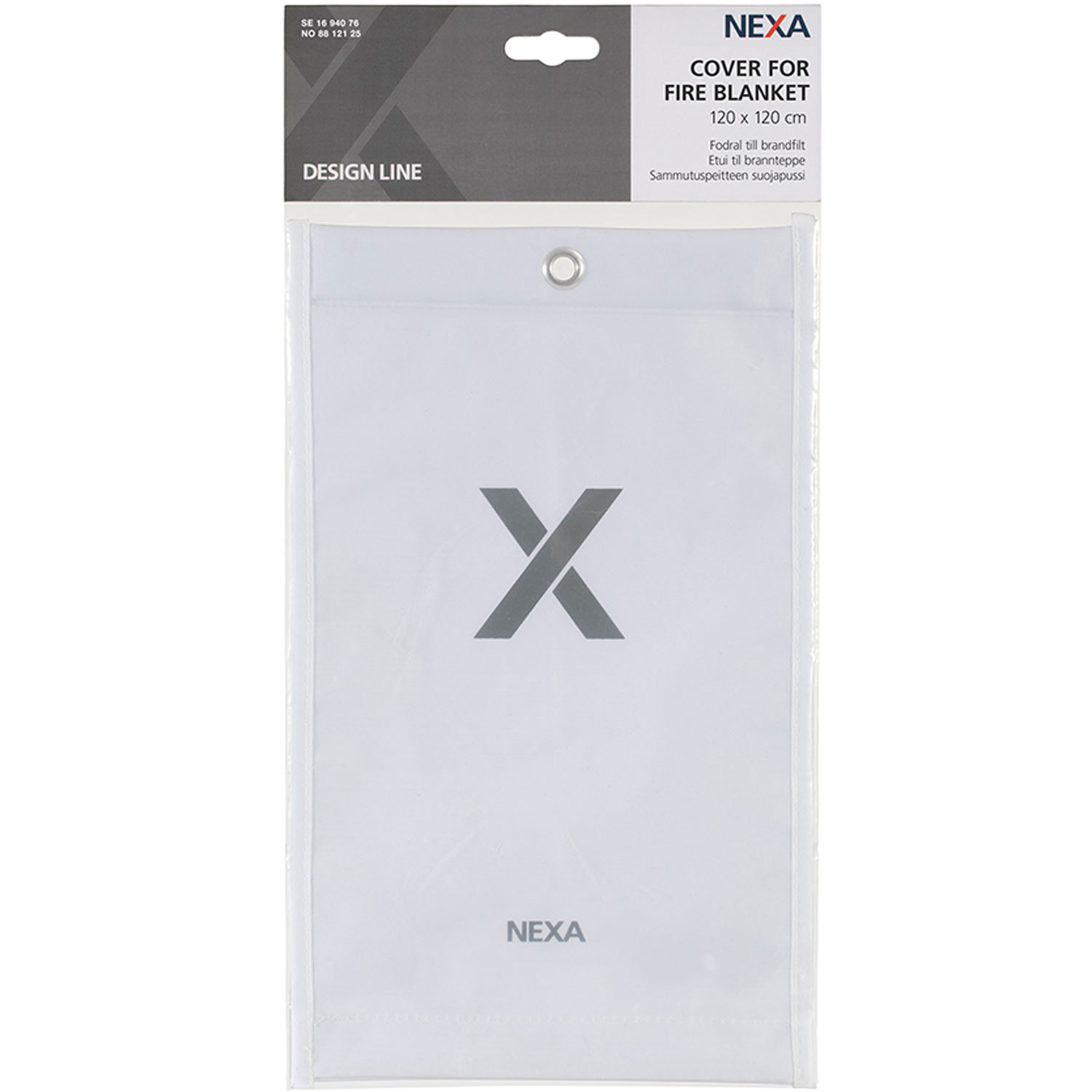 Fodral Nexa Brandfilt BAG-120 VMD 120x120 cm Vit