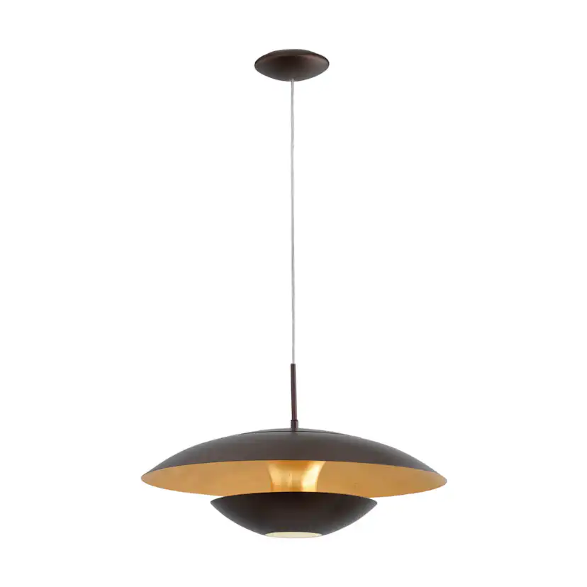 Taklampa Eglo Nuvano D48 Brun/Guld