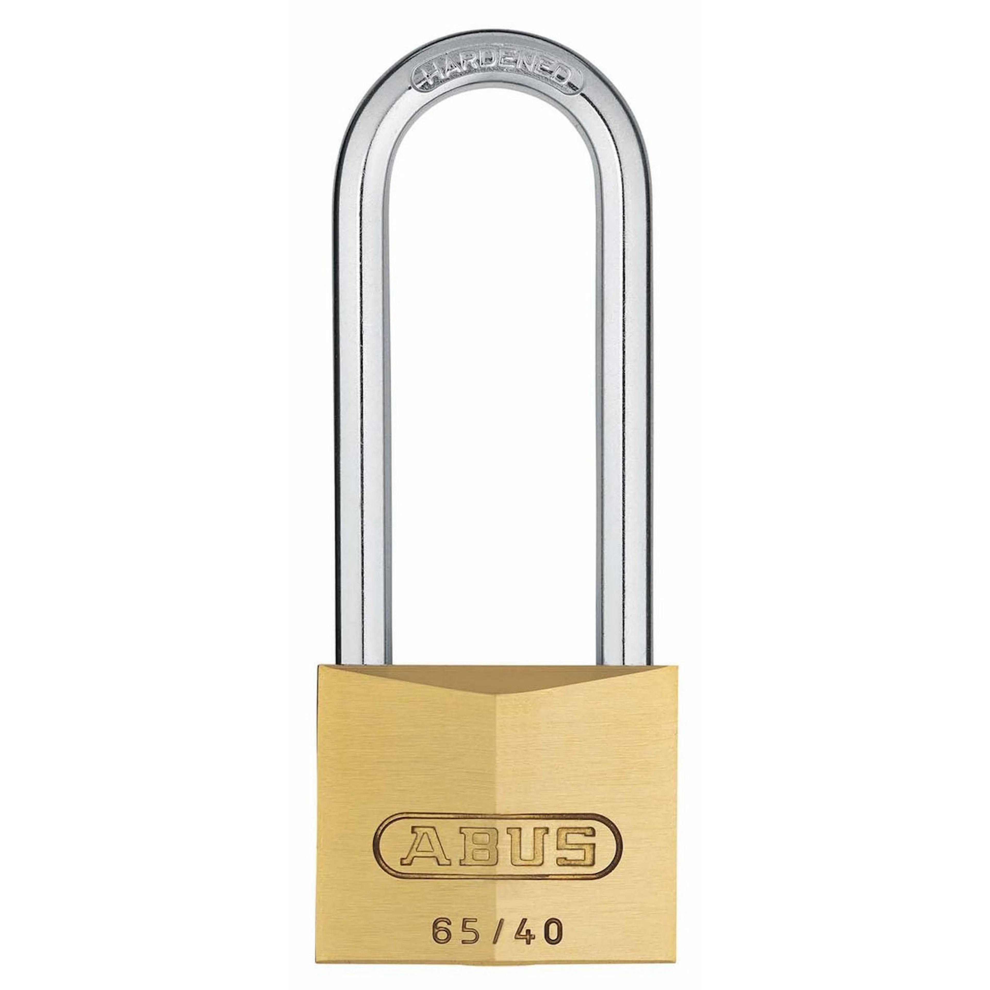 HÄNGLÅS 65/40 HB 63 MÄSSING ABUS BxH: 40x103 mm