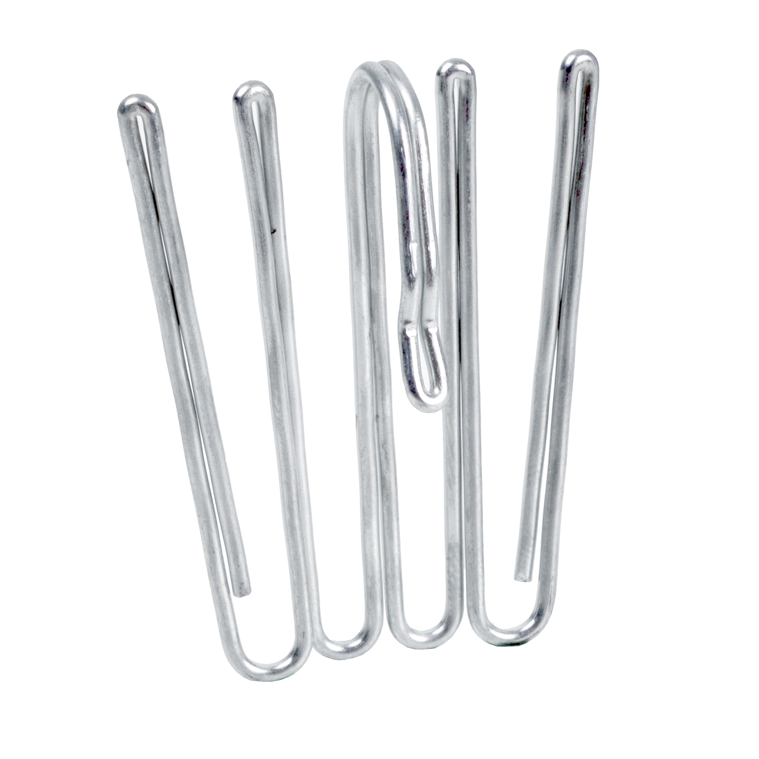 Gardintillbehör Kirsch 4-Fingerkrok Hög 10st Nickel