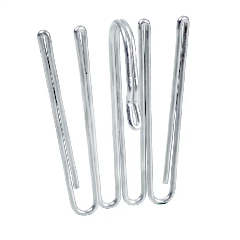 Gardintillbehör Kirsch 4-Fingerkrok Hög 10st Nickel