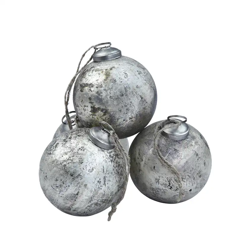 Christmas Balls Lux - Silver Silver