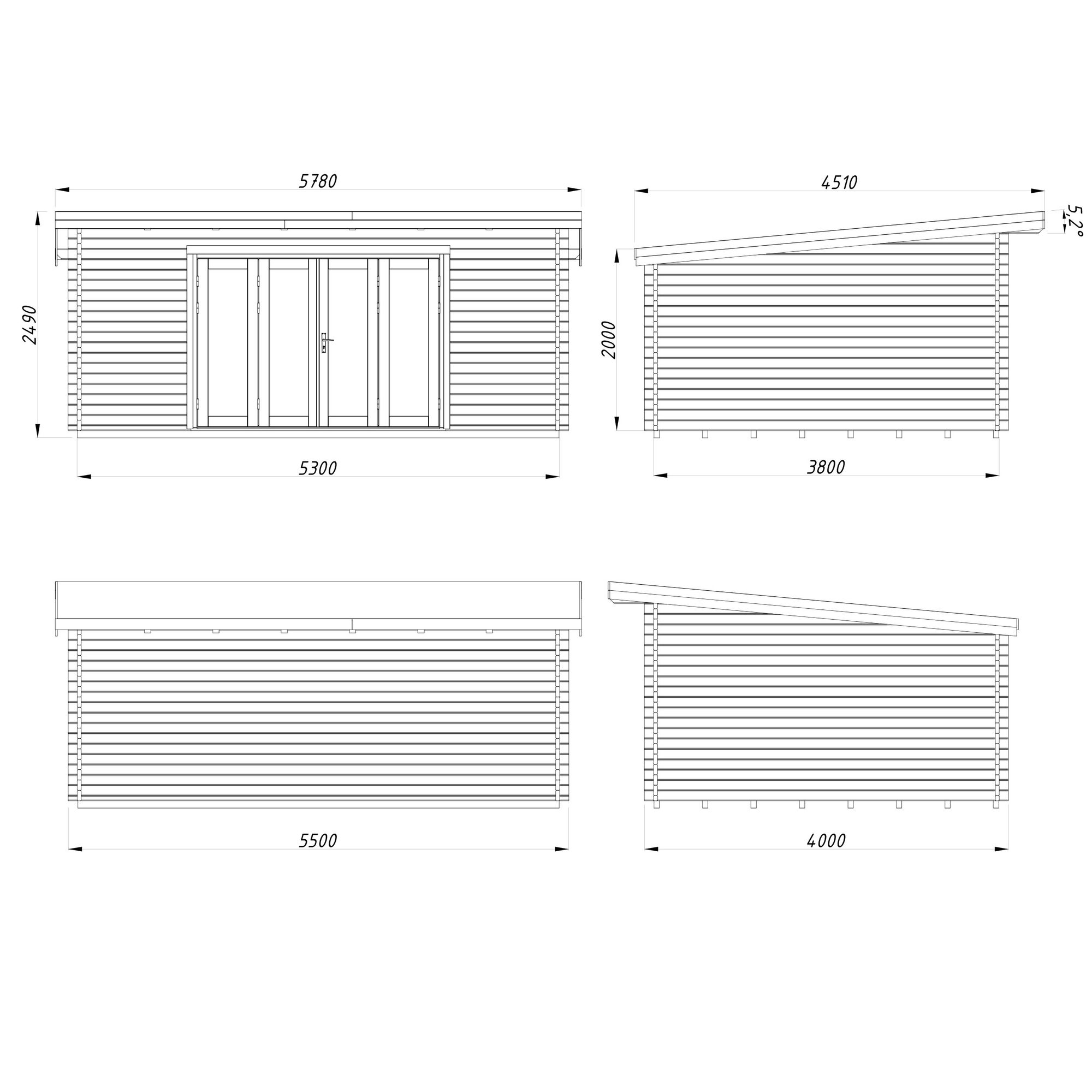 Stuga Palmako Lea 20,1 m2