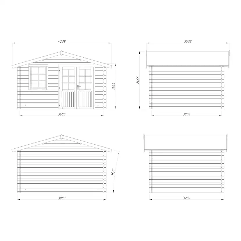 Klara 10,8 m2 (inv. 10,4 m2) Obehandlad