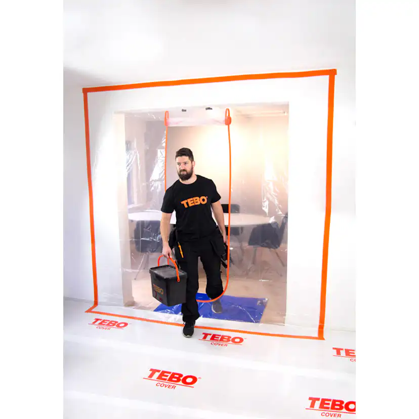 Blixtlåsdörr Tebo U XL Cover