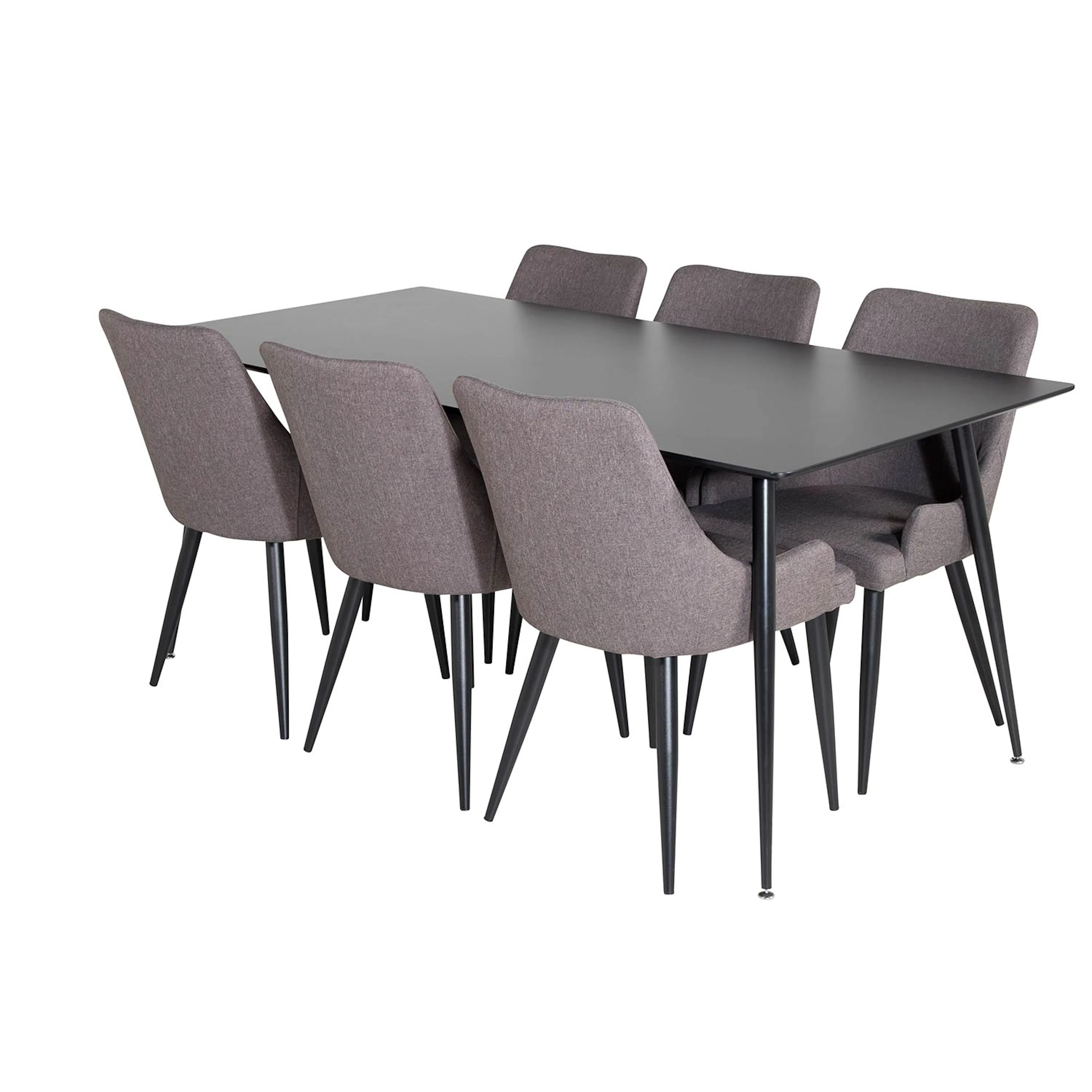 Matgrupp Venture Home Silvia med 6 Plake Stolar