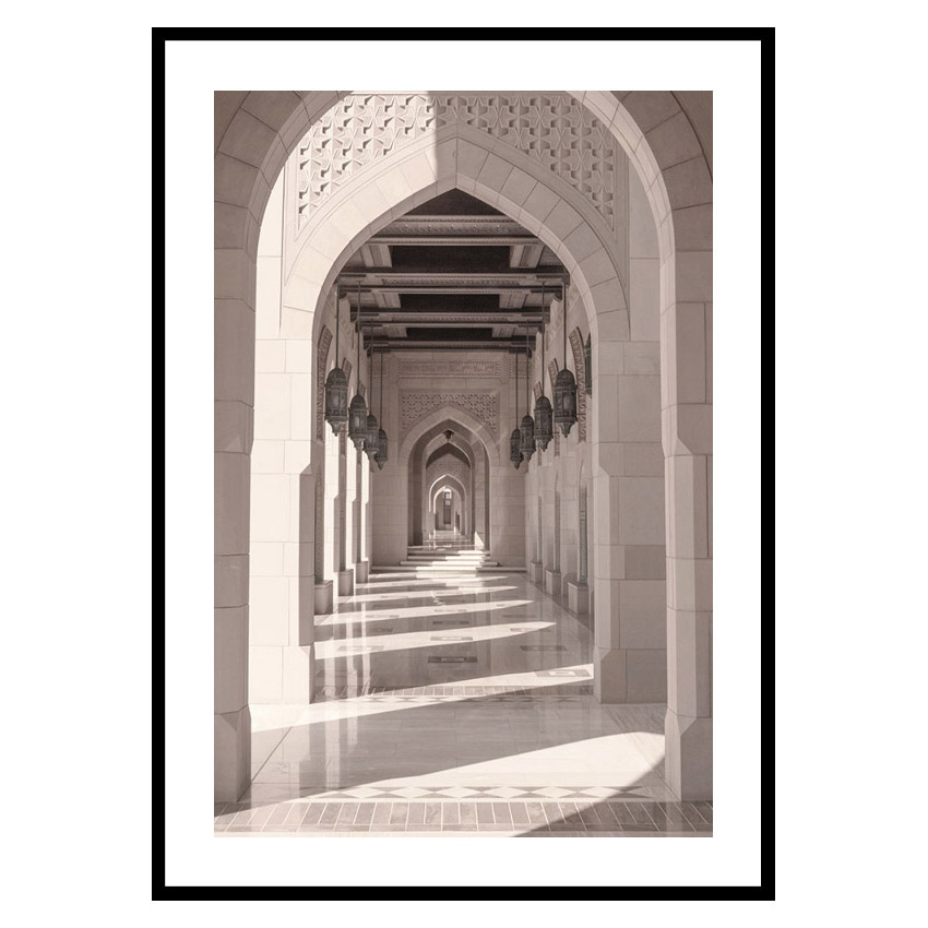 Poster Gallerix Courtyard Walkway