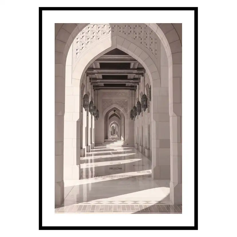 Poster Gallerix Courtyard Walkway