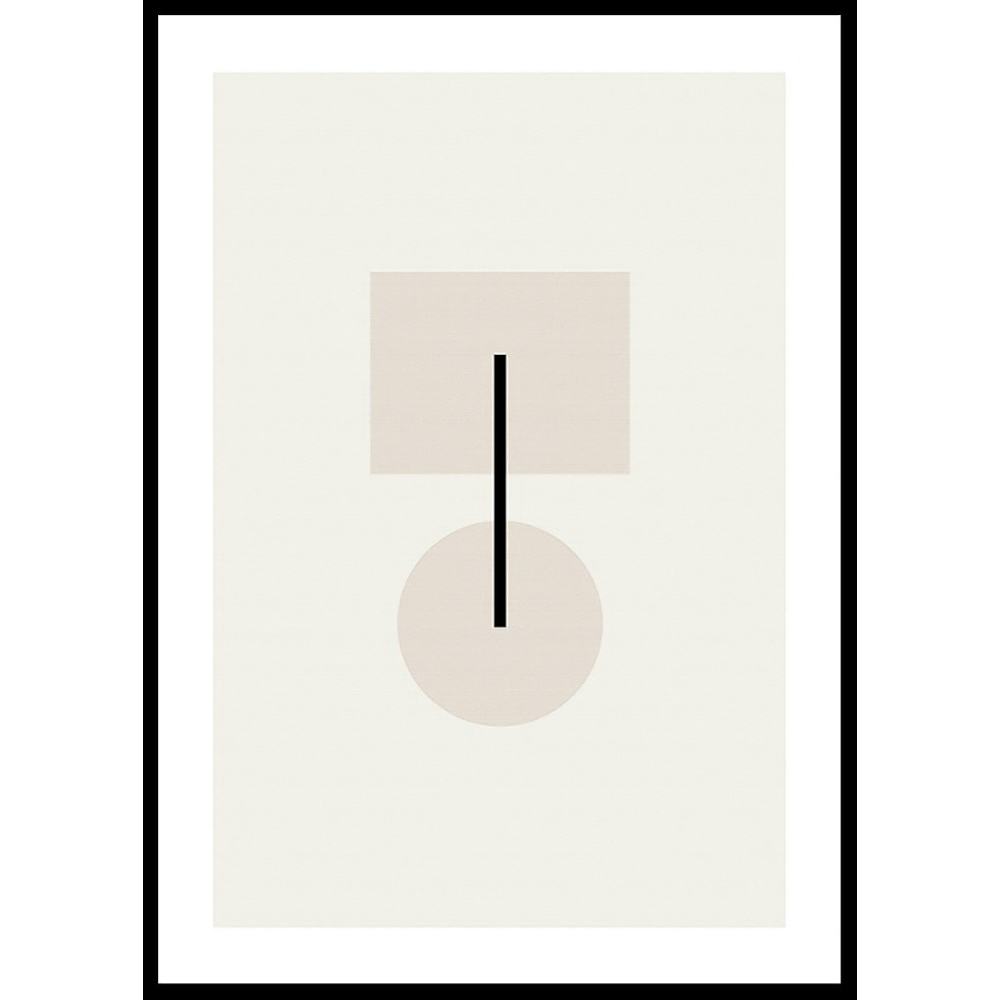 Poster Gallerix Abstract Simplicity No1