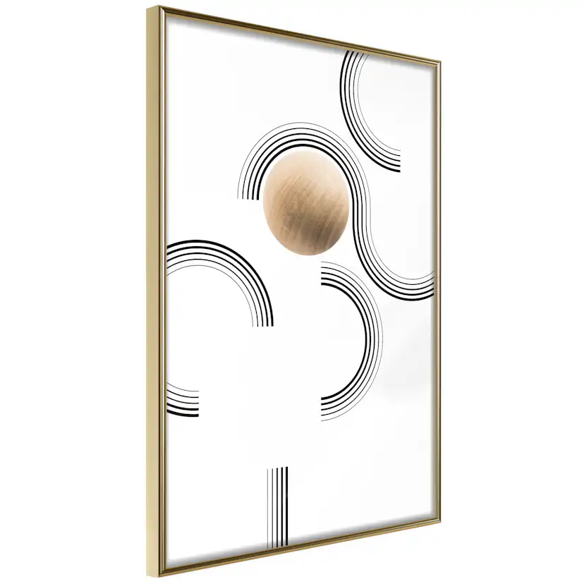 Poster Artgeist Affisch Locked Ball