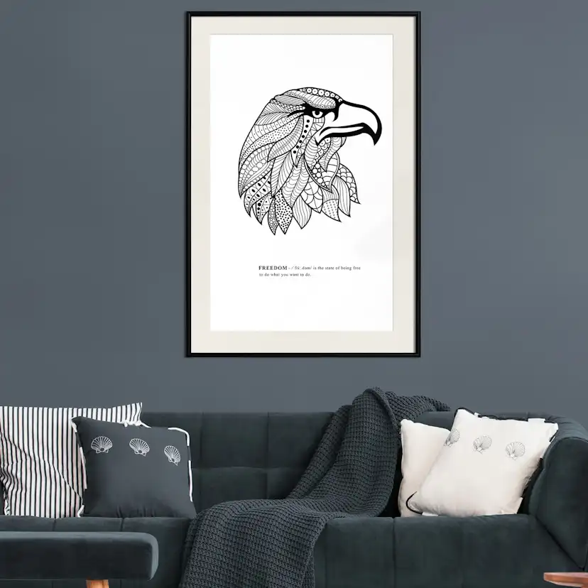 Poster Artgeist Affisch Eagle of Freedom