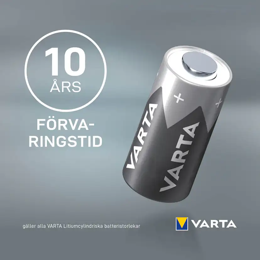 Batteri VARTA Litium CR123A 2-Pack